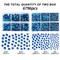 MEIBITE 6796PCS Aquamarine Hotfix Rhinestones Crystal Stones Glass for Fabric Clothes Shirts Sparkly Flat Back Round with Tweezers and Picking Pen (SS6~SS30 Set)